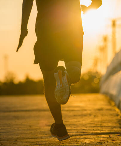 Is hardlopen slecht voor je knieën?